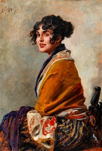 Leopold Schmutzler Portrait Lili Marberg