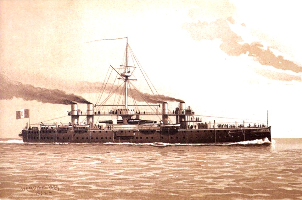 Lepanto - Brassey's Naval Annual 1888-9