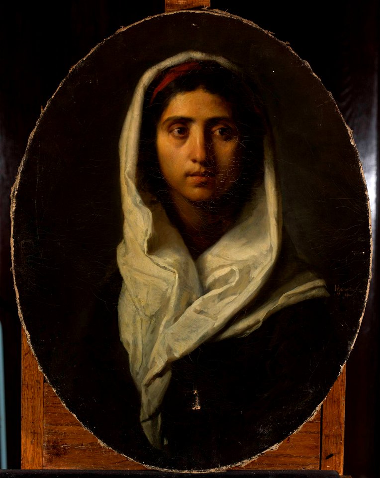 Leopold Horowitz - Gipsy woman - MP 2344 - National Museum in Warsaw