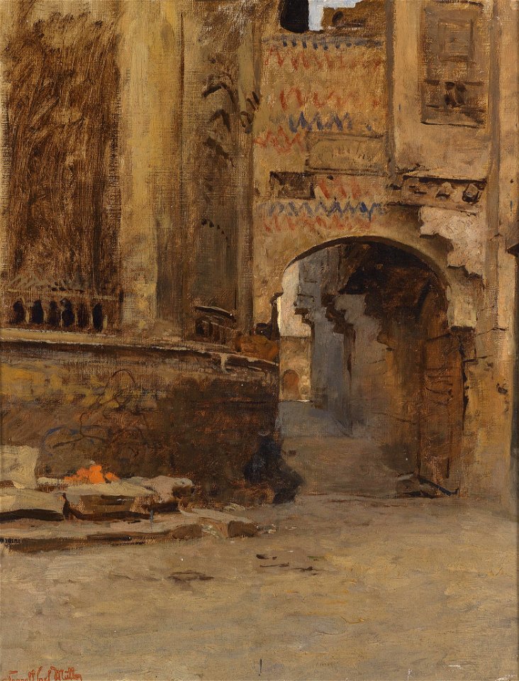 Leopold Carl Müller Torbogen in Kairo