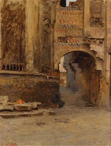 Leopold Carl Müller Torbogen in Kairo