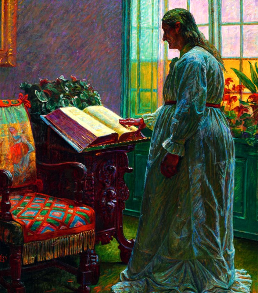 Leonora Christina i Maribo Kloster (Zahrtmann, 1914)