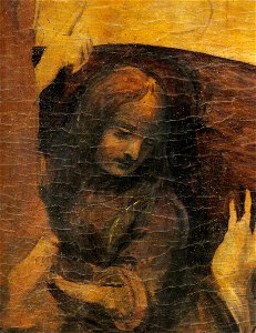 Leonardoi, adorazione dei magi, dettaglio 03