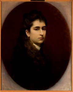 Leopold Horowitz - Portrait of a girl with loose hair - MP 2333 MNW - National Museum in Warsaw