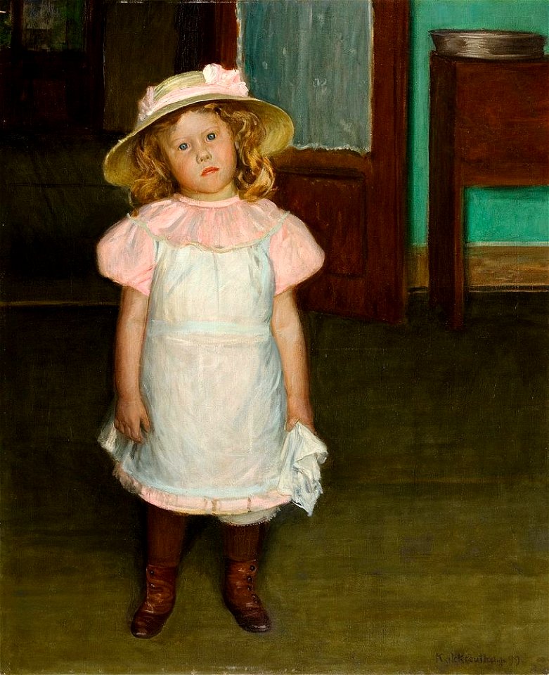 Leopold von Kalckreuth Kinderbildnis 1899