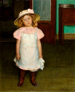 Leopold von Kalckreuth Kinderbildnis 1899