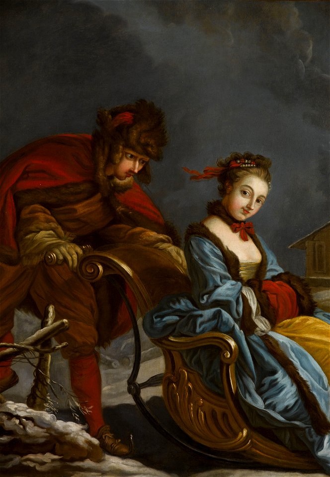 Les amusements de l'hiver (détail) (phbw13 0346)