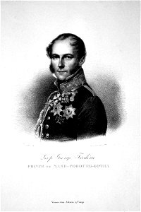 Leopold I. von Belgien Litho 03