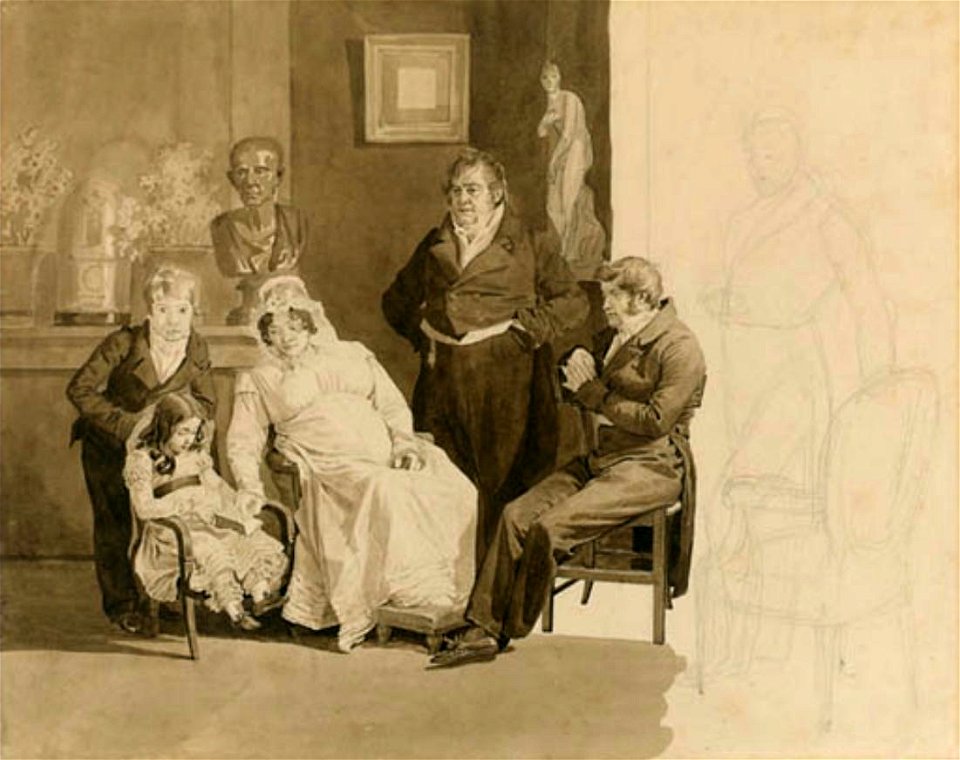 Leprince--famille 1820 or 1821