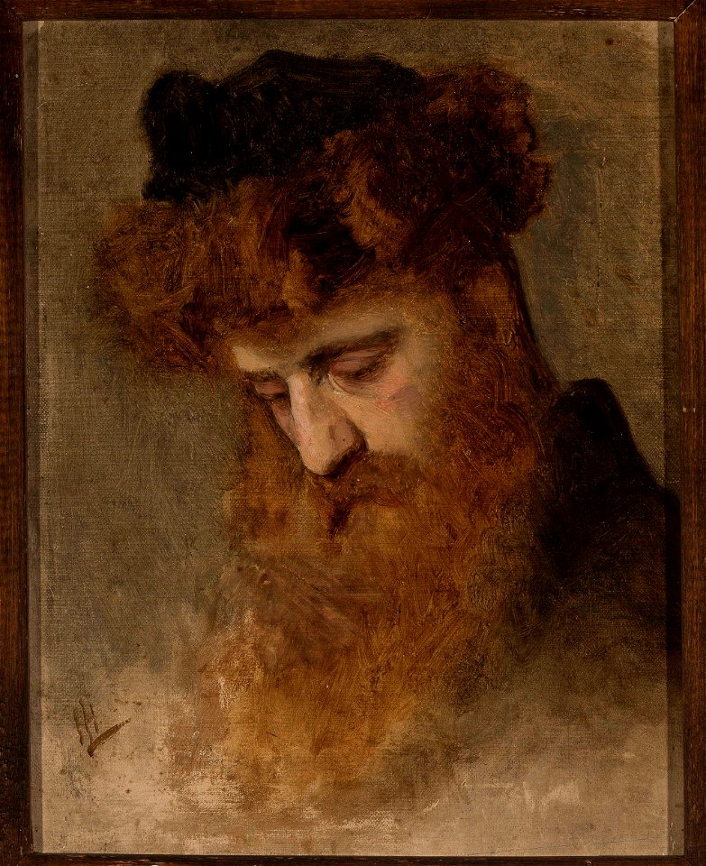 Leopold Horowitz - Portrait of a Jew - MP 2343 - National Museum in Warsaw