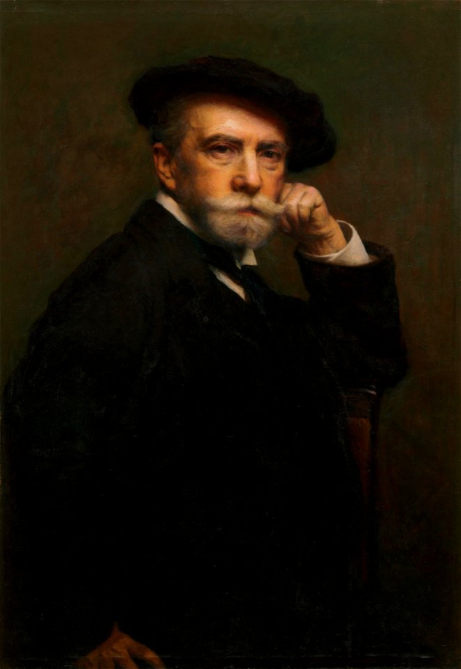 Leopold Horovitz - Autoportrét 1915