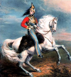 Leopold I als ruiter