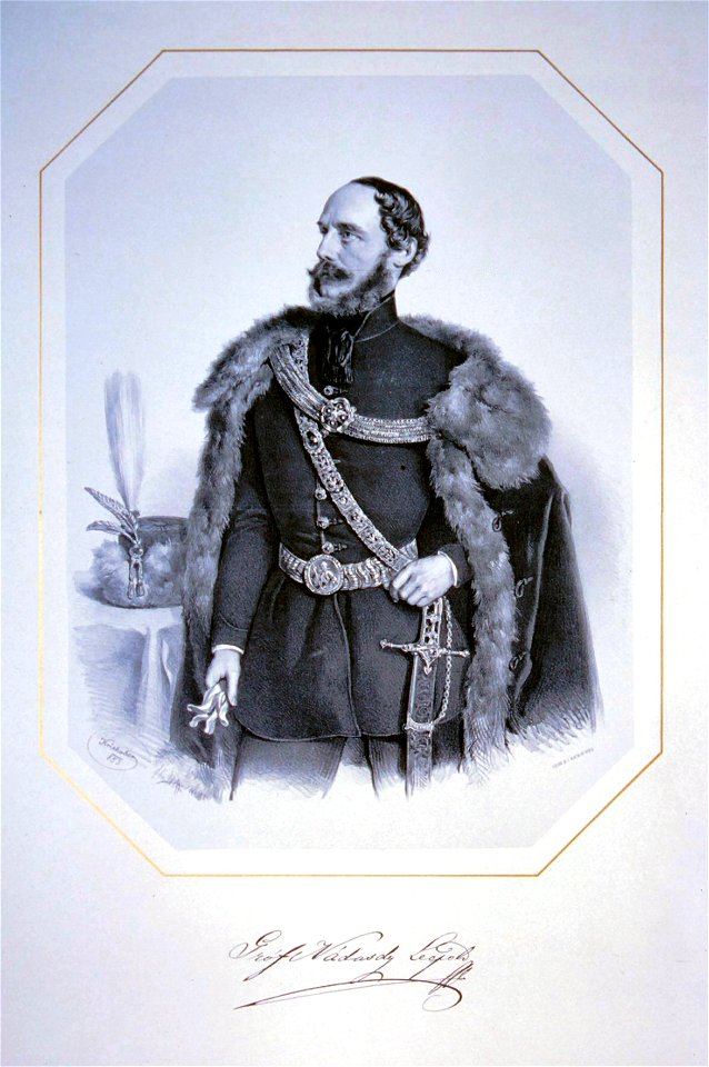 Leopold Nádasdy-Fogaras Litho