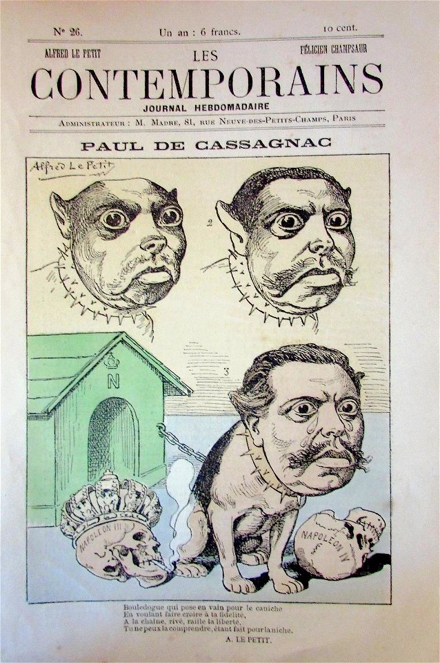 Les Contemporains N 26 Paul de Cassagnac