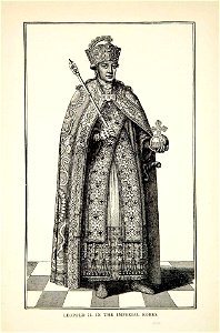 Leopold II in Imperial Coronation Regalia
