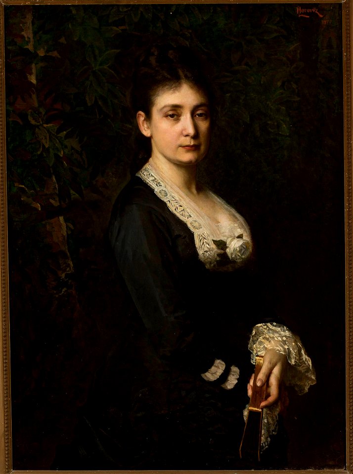 Leopold Horowitz - Portrait of Mina Fajans (1841–1933) - MP 2336 MNW - National Museum in Warsaw