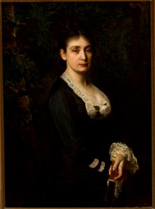 Leopold Horowitz - Portrait of Mina Fajans (1841–1933) - MP 2336 MNW - National Museum in Warsaw