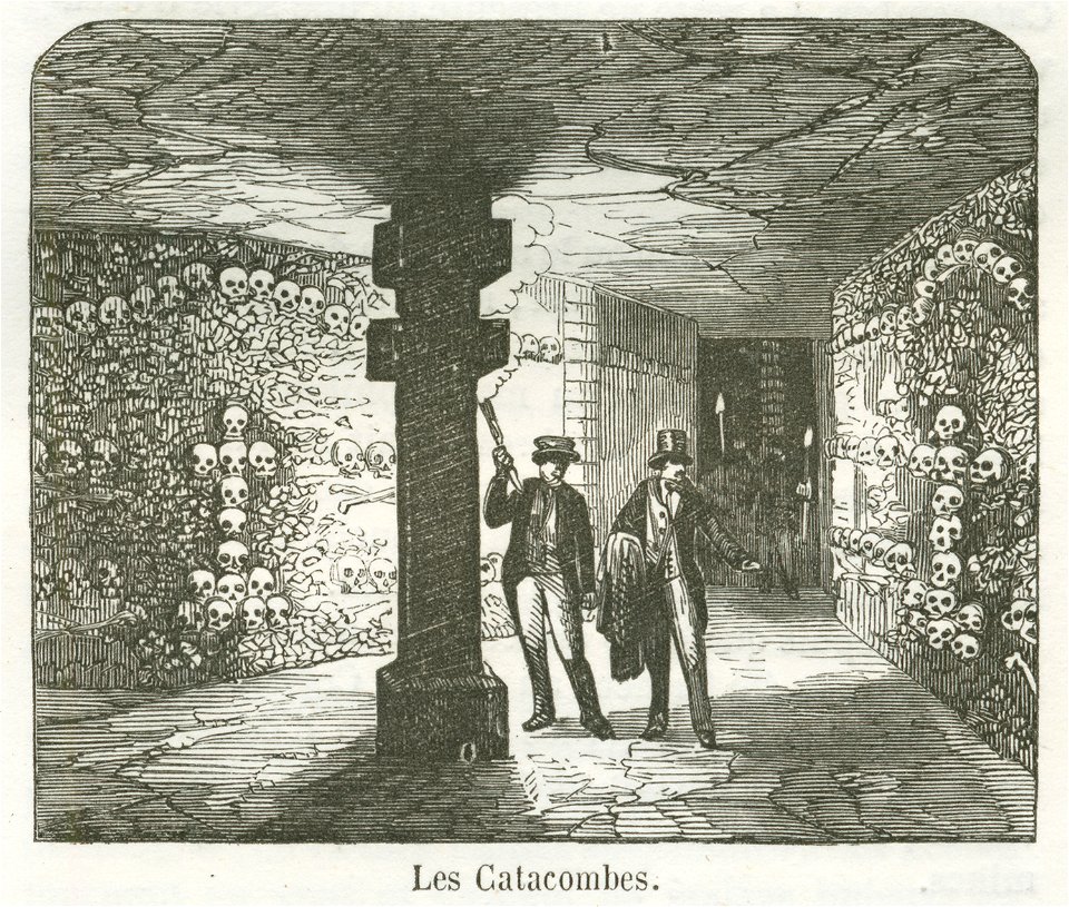 Les Catacombes, 1855