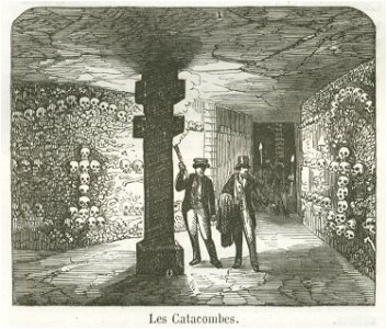Les Catacombes, 1855