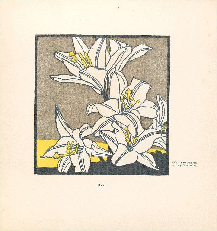 Leopold Stolba Ver Sacrum 1903 S 279