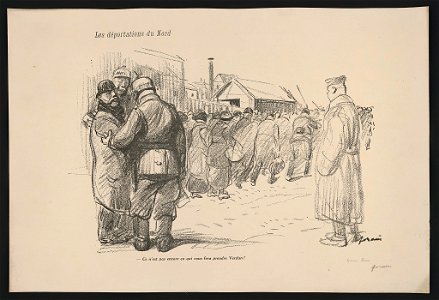Les déportations du Nord. Ce n'est pas encore ça qui vous fera prendre Verdun! LCCN2015648219
