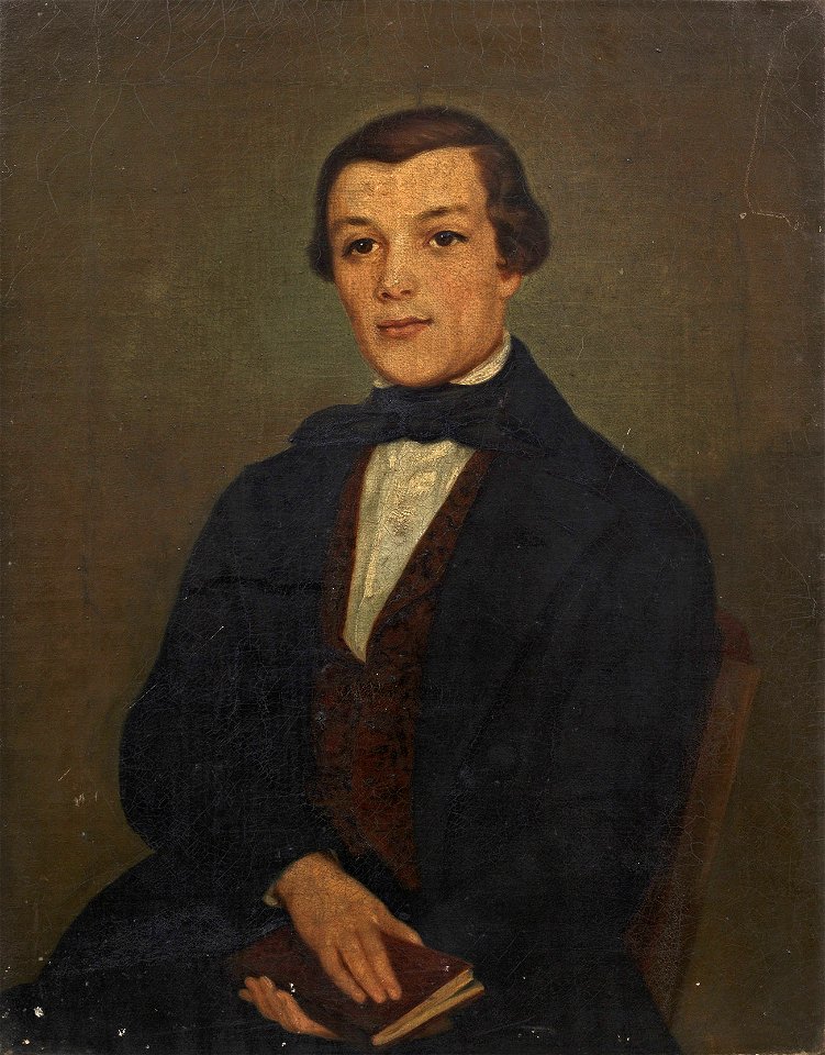 Leopoldine Louise von Meyern-Hohenberg Portrait Friedrich Fiedler 1856
