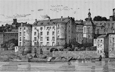 Les anciens couvents de Lyon - 325 - Commanderie de Saint-Georges