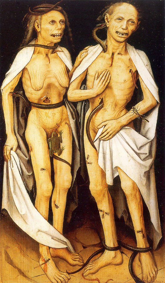 Les amants trépassés, das verstorbene Liebespaar