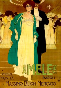 Leopoldo Metlicovitz - magazzine Mele