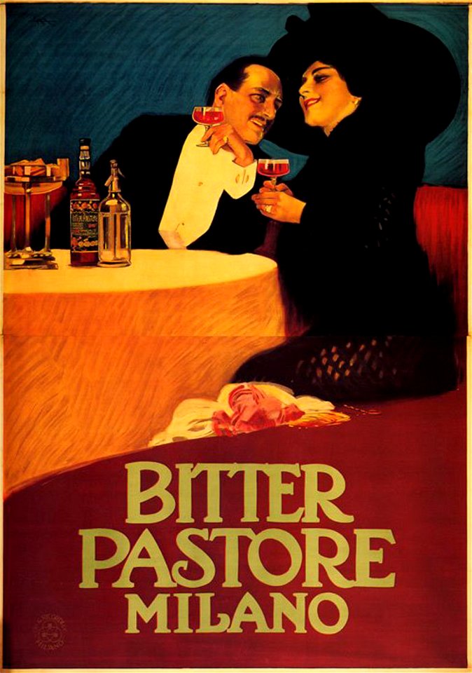 Leopoldo Metlicovitz, 1913 - Bitter Pastore