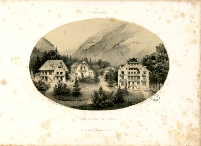 Les châlets à Luchon (Haute-Garonne) - Fonds Ancely - B315556101 A GORSE 1 004