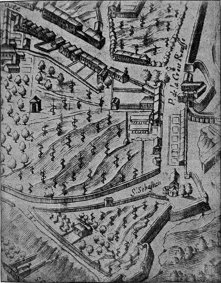 Les anciens couvents de Lyon - 165 - Clos des bernardines