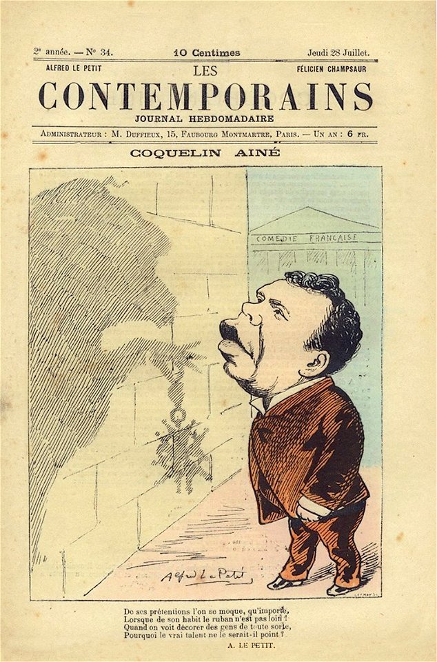 Les Contemporains N 34 Coquelin Ainé