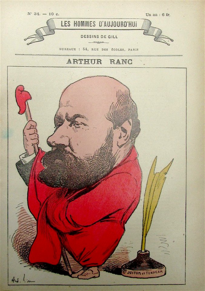 Les Hommes N 34 Arthur Ranc