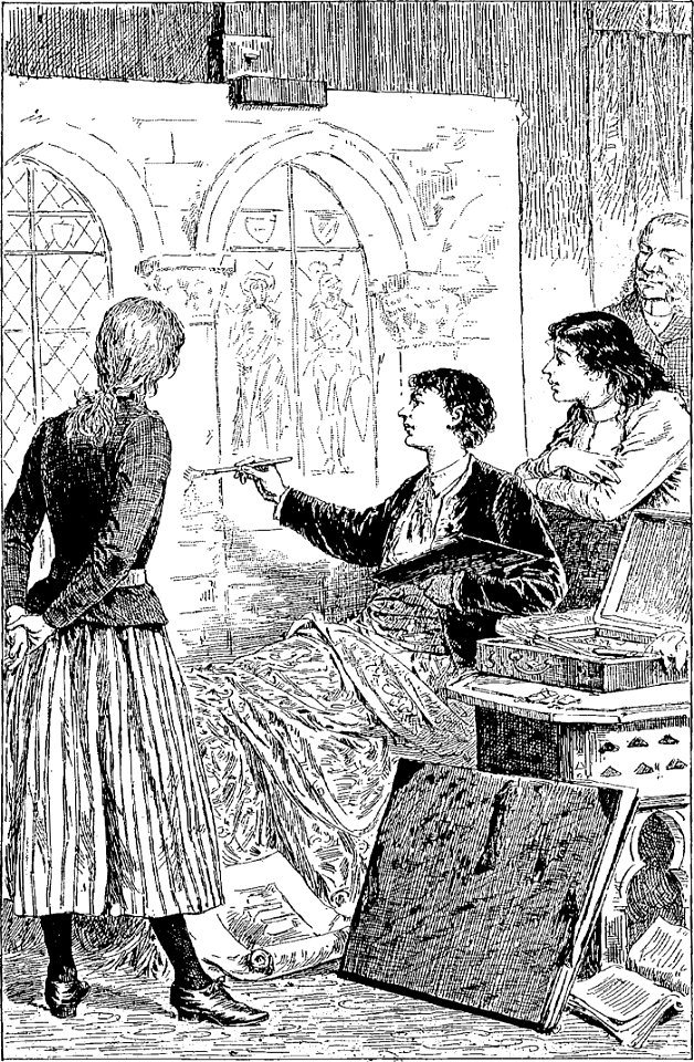 Lermont - Les cinq nièces de l'oncle Barbe-Bleue, 1892 (page 205 crop)