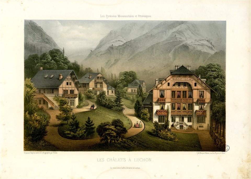 Les Châlets à Luchon - Fonds Ancely - B315556101 A GORSE 4 004