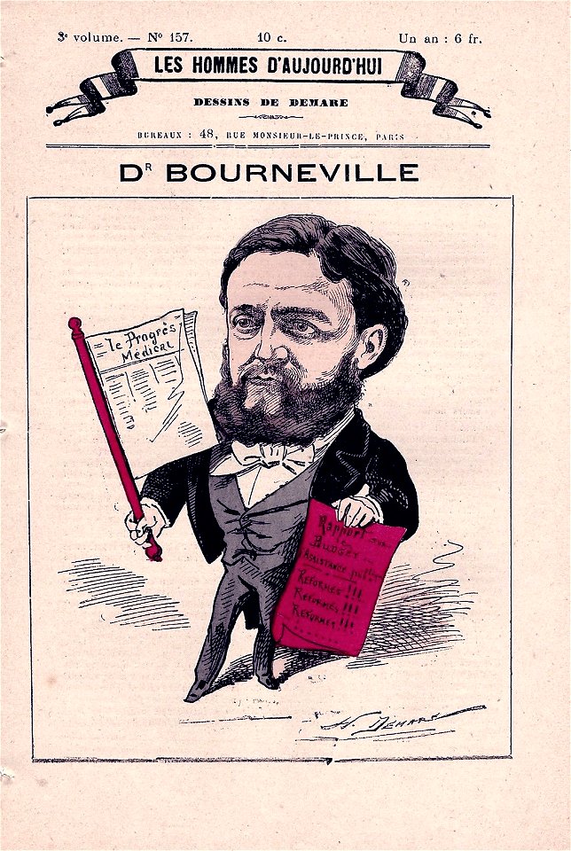 Les Hommes N 157 Docteur Bourneville