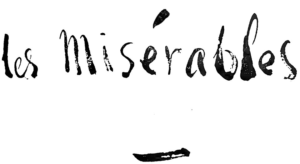 Les Misérables - titre - Free Stock Illustrations | Creazilla