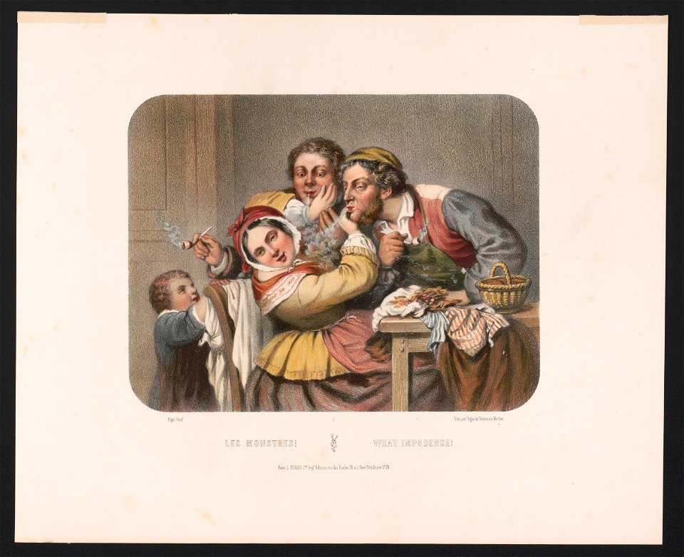 Les monstres! What imprudence LCCN2003677728