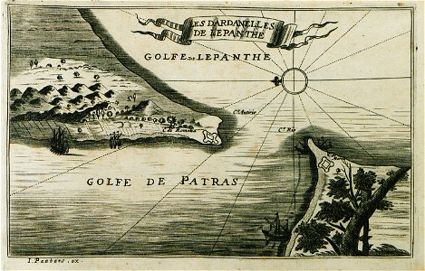 Les dardanelles de Lepanthe - Peeters Jacob - 1690