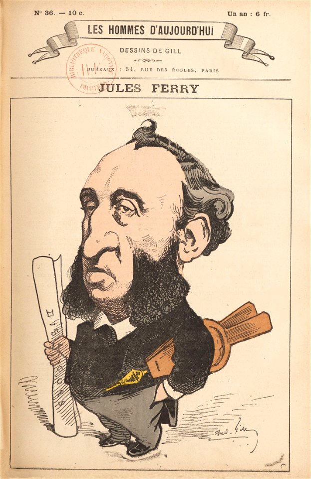 Les Hommes N 36 Jules Ferry