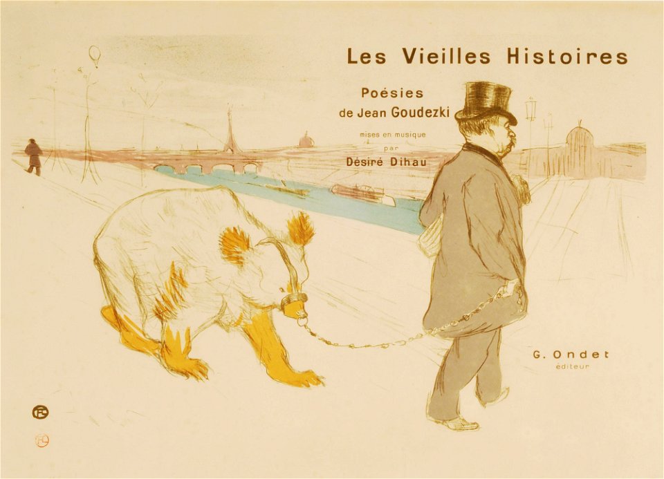 Les Vieilles Histoires - Henri de Toulouse-Lautrec
