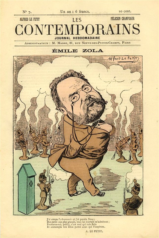 Les Contemporains N 7 Emile Zola