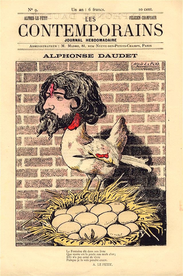 Les Contemporains N 9 Alphonse Daudet