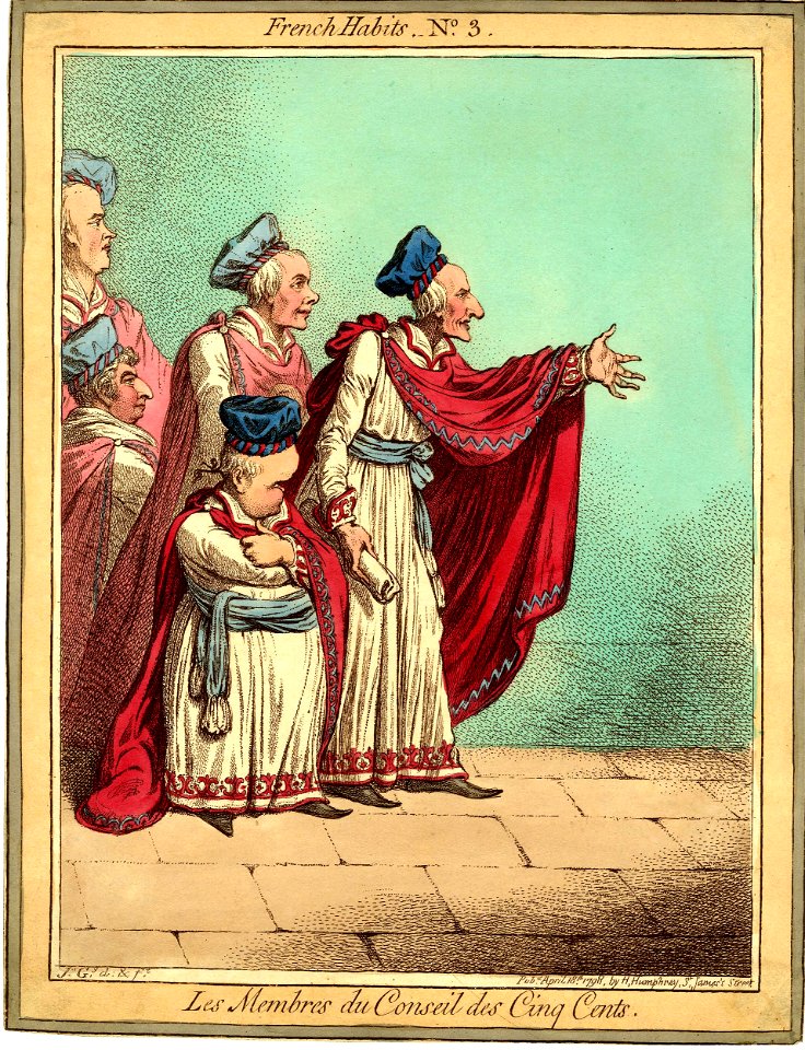 Les membres du Conseil des Cinq Cents. (BM 1983,U.196)