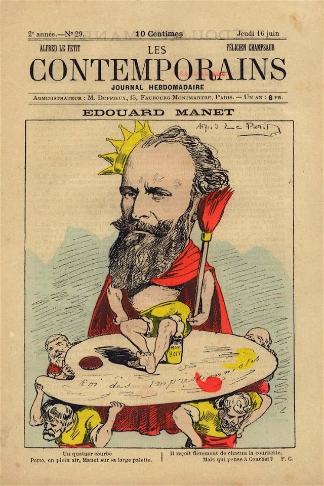 Les Contemporains N 29 Edouard Manet