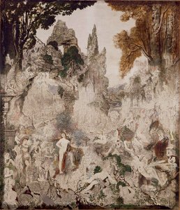 Les Chimères - The Chimaeras - Gustave Moreau. Free illustration for personal and commercial use.