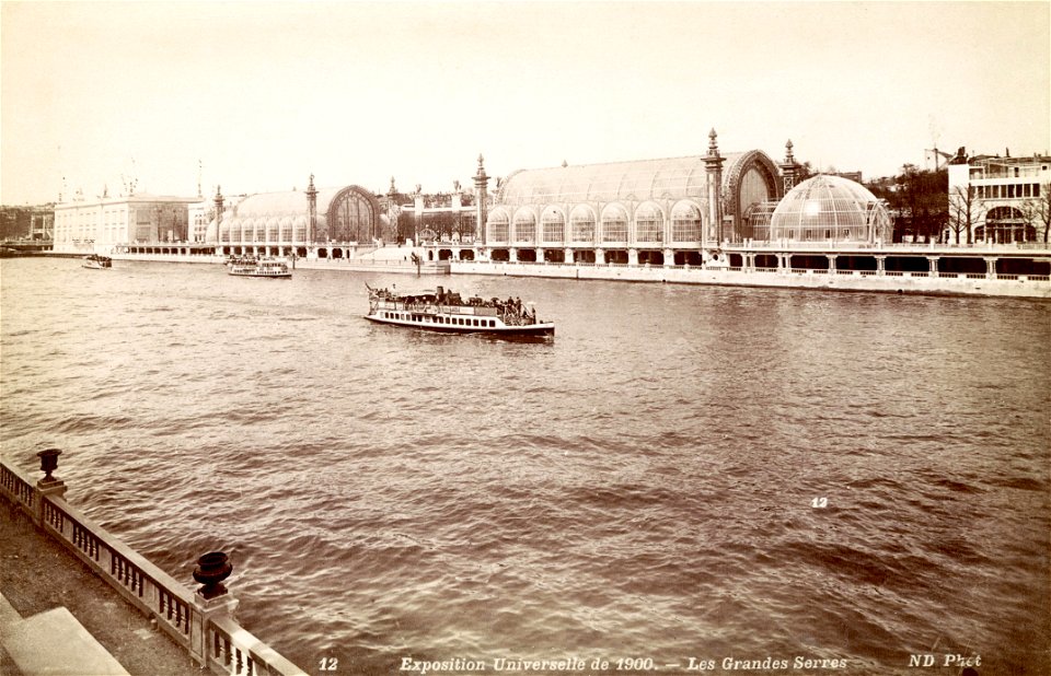 Les Grandes serres, Exposition universelle de 1900
