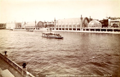 Les Grandes serres, Exposition universelle de 1900