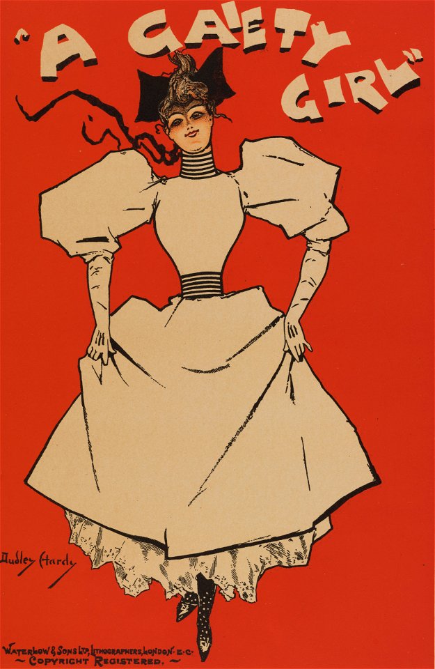 Les Maîtres de l'Affiche - 4 - A Gaiety girl (bgw20 0291)